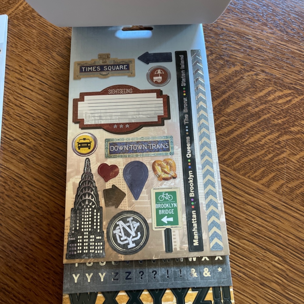 New York Paper House Sticky Pix Clear Cuts & Cardstocks Stickers - Picture 4 of 8